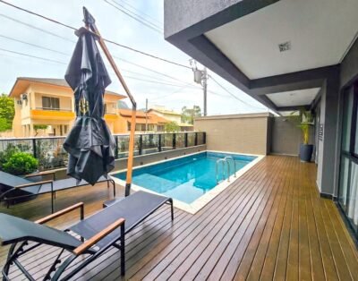 CR-L057A Departamento con 3 suites y piscina a 100 metros del mar en Canto Grande