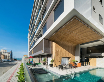 JL-A507 Departamento dúplex de 3 habitaciones con Piscina a 150 metros del mar en Bombas