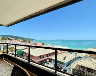 LI-1121 Departamento de 3 habitaciones con vista al mar en Bombinhas